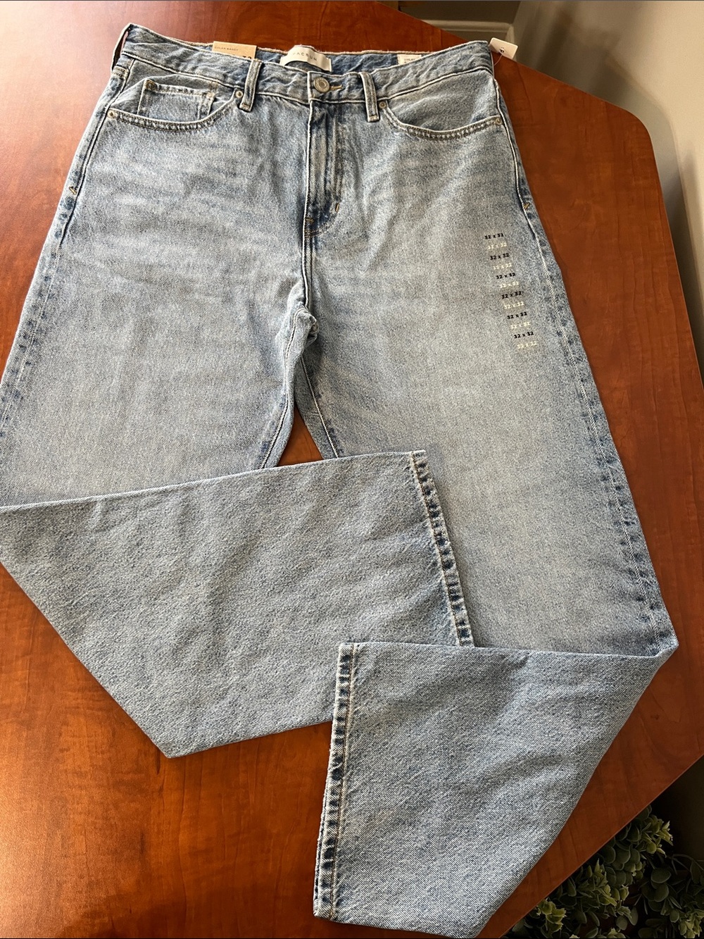 Dylan Baggy Mid Rise Wide Leg 32 x 32